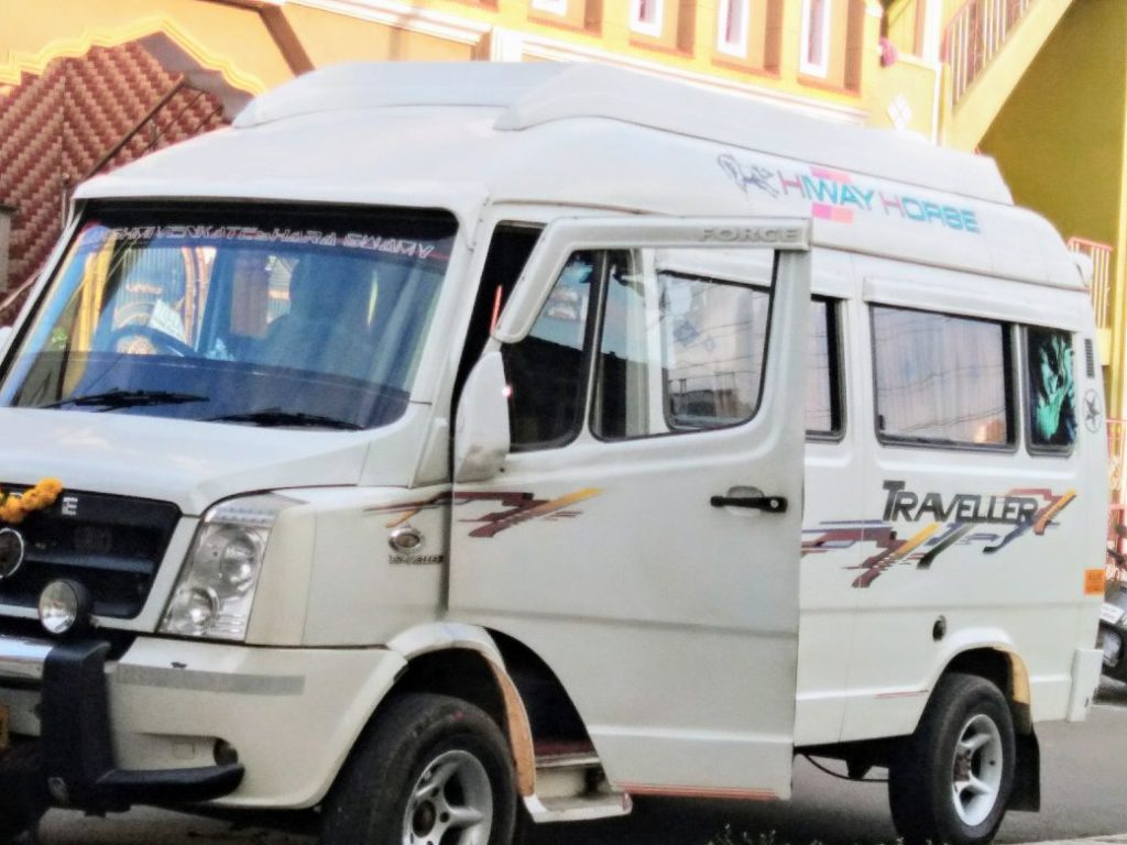 12 Seater  hire tempo traveller on rent delhi Rana Tour