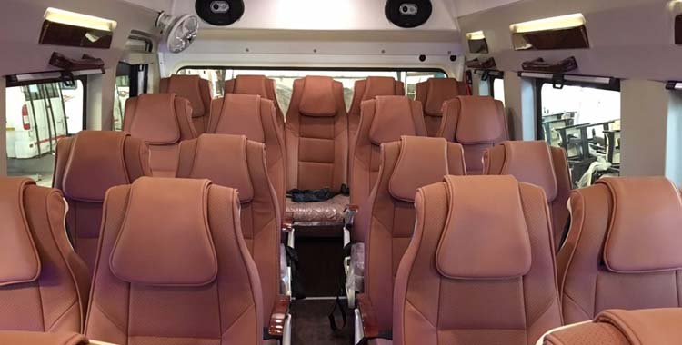 9 Seater Luxury Ac Tempo Traveller From Delhi
