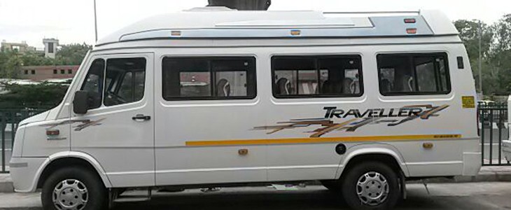 20 seater tempo traveller on rent in ahmedabad